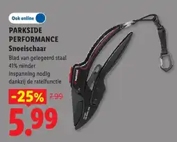 Lidl Parkside Snoeischaar aanbieding