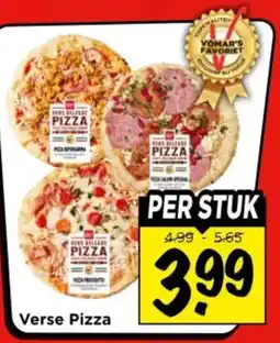 Vomar Voordeelmarkt Verse Pizza aanbieding