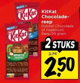 Vomar Voordeelmarkt KitKat Chocolate-reep aanbieding