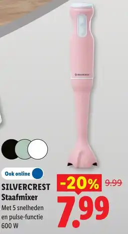 Lidl Silvercrest Staafmixer aanbieding