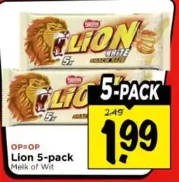 Vomar Voordeelmarkt Lion aanbieding