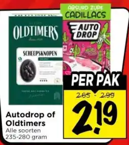 Vomar Voordeelmarkt Autodrop of Oldtimers aanbieding