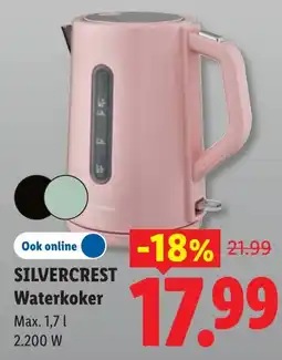 Lidl Silvercrest Waterkoker aanbieding