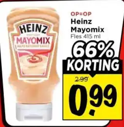 Vomar Voordeelmarkt Heinz Mayomix aanbieding