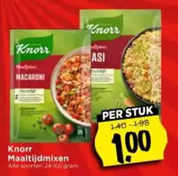 Vomar Voordeelmarkt Knorr Maaltijdmixen aanbieding