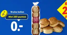 Lidl Bruine bollen aanbieding