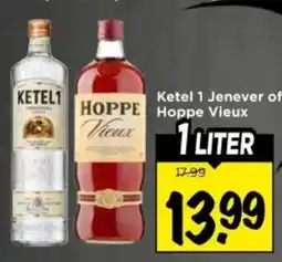 Vomar Voordeelmarkt Ketel 1 Jenever of Hoppe Vieux aanbieding
