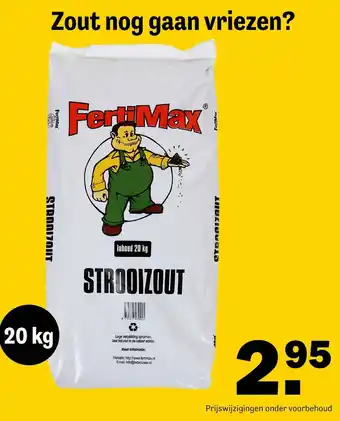 Van Cranenbroek Strooizout aanbieding