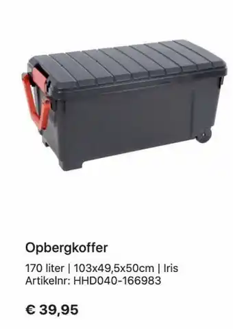 Van Cranenbroek Opbergkoffer aanbieding