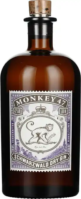 Drankdozijn Monkey 47 Gin 50CL aanbieding