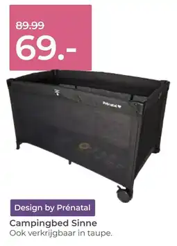 Prenatal Prénatal Campingbed Sinne aanbieding