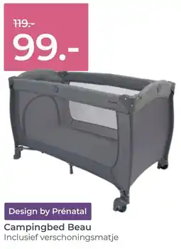 Prenatal Prénatal Campingbed Beau aanbieding