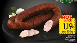 Food Plus Swojscy Kiełbasa Zosi aanbieding