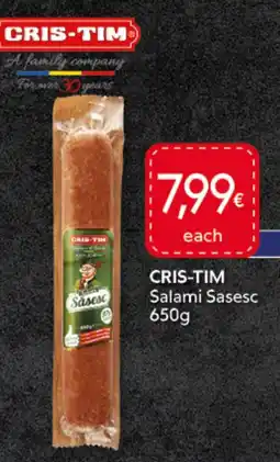 Food Plus CRIS-TIM Salami Sasesc aanbieding