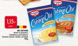 Food Plus Dr. Oetker Creme Ole aanbieding