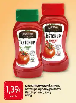 Food Plus marcinowa spiżarnia ketchup: łagodny, pikantny aanbieding