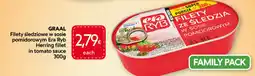 Food Plus Graal herring fillet in tomato sauce aanbieding