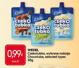 Food Plus wedel czekotubka, wybrane rodzaje aanbieding