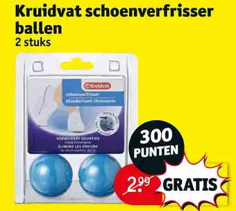 Kruidvat Kruidvat schoenverfrisser ballen aanbieding