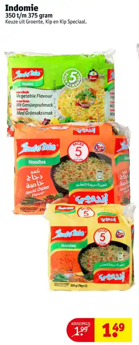 Kruidvat Indomie aanbieding