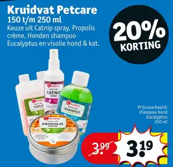 Kruidvat Kruidvat Petcare aanbieding