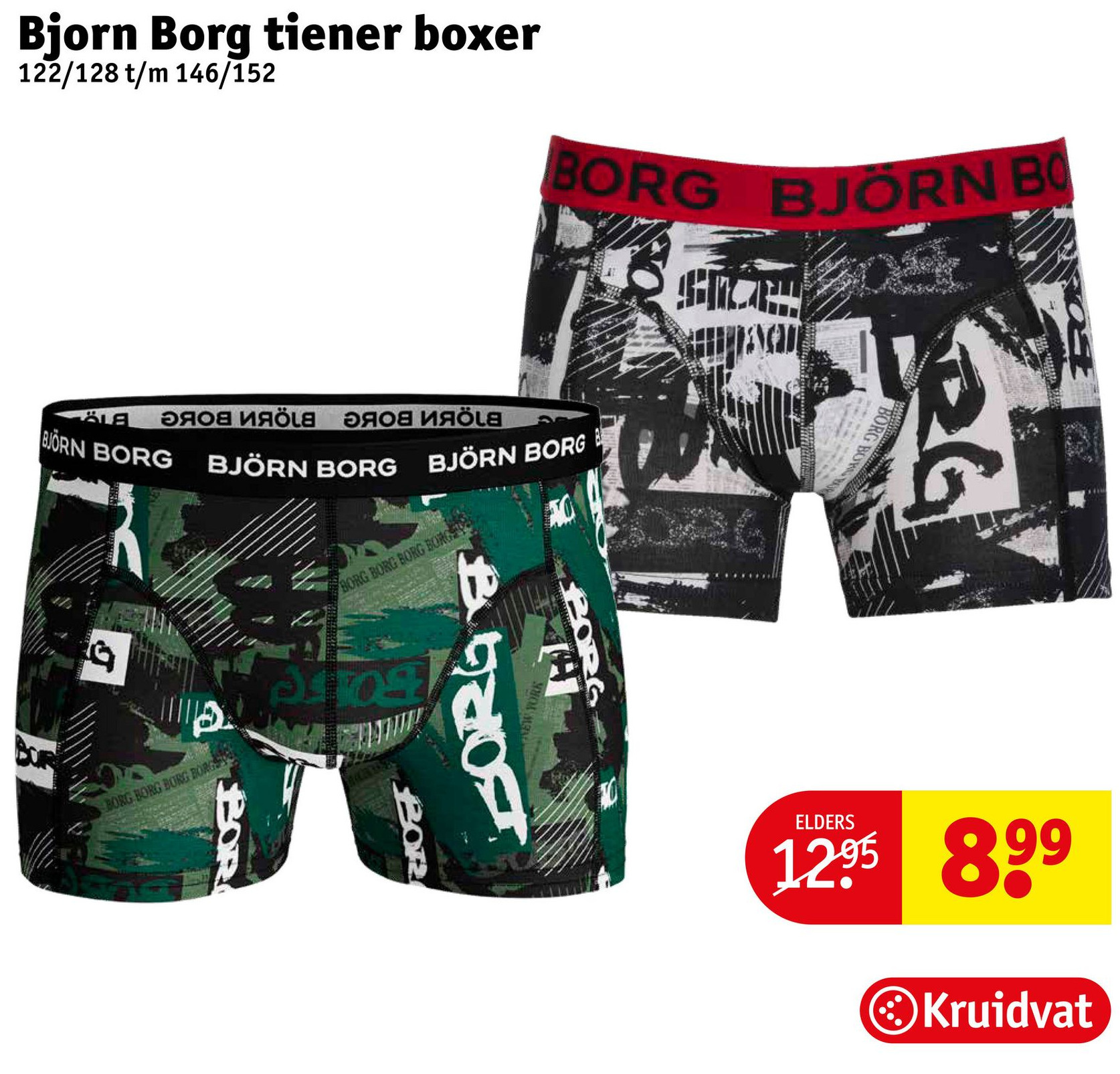 Bjorn Borg Herenboxer Aanbieding bij Kruidvat