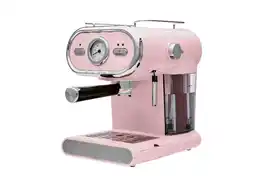 Lidl SILVERCREST Piston koffiemachine met stoompijpje, 15 bar, pastelroze aanbieding