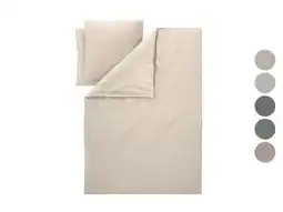 Lidl LIVARNO Mousseline dekbedovertrek 240 x 220 cm aanbieding