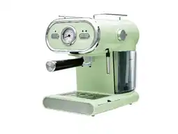 Lidl SILVERCREST Piston koffiemachine met stoompijpje, 15 bar, mint aanbieding