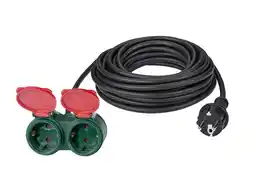 Lidl PARKSIDE Verlengsnoer met dubbel stopcontact, 10 m aanbieding