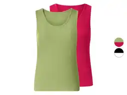 Lidl ESMARA Set van 2 geribde dames tops aanbieding
