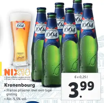 Lidl Kronenbourg aanbieding