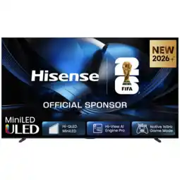 MediaMarkt Hisense 100u7se - Ultra Hd 4k Mini-led-tv 100 Inch 2026 aanbieding