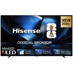 MediaMarkt Hisense 100u7se - Ultra Hd 4k Mini-led-tv 100 Inch 2026 aanbieding
