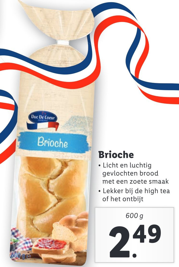 Brioche aanbieding bij Lidl