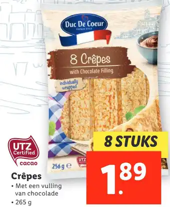 Lidl Crêpes aanbieding