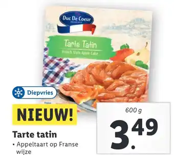 Lidl Tarte tatin aanbieding