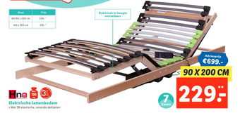 Lidl Elektrische lattenbodem aanbieding