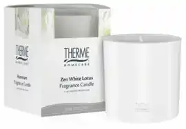 De Online Drogist Therme Zen White Lotus Geur Kaars 210GR aanbieding