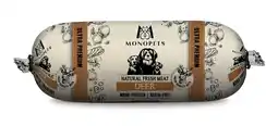 Pets Place Monopets Fresh Meat Worst - Natvoer - 600 g Hert aanbieding
