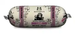 Pets Place Monopets Natural Fresh Meat Worst - Natvoer - 600 g Lam aanbieding