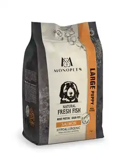 Pets Place Monopets Fresh Fish Puppy Large - Hondenbrokken - Zalm 2 kg aanbieding