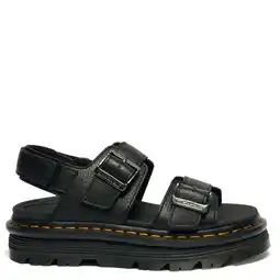 Wehkamp Dr. Martens Zebzag leren sandalen black pisa aanbieding