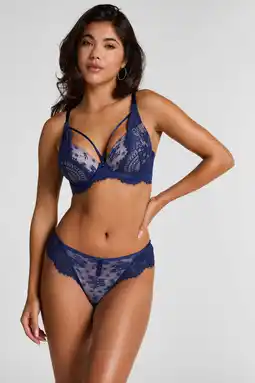 Wehkamp Hunkemöller brazilian Lou blauw aanbieding