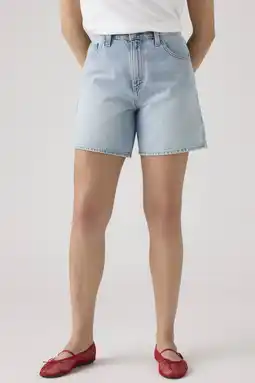 Wehkamp Levi's highwaist short light blue denim aanbieding