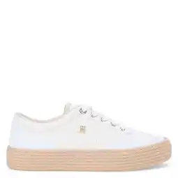 Wehkamp Tommy Hilfiger sneakers wit aanbieding