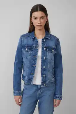 Wehkamp QS spijkerjas medium blue denim aanbieding
