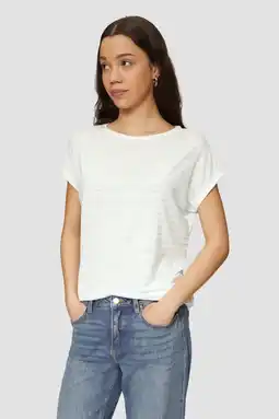 Wehkamp QS top ecru aanbieding