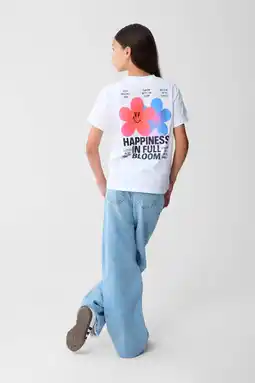 Wehkamp Shoeby T-shirt met backprint wit aanbieding