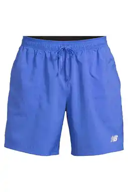 Wehkamp New Balance sportshort blauw aanbieding
